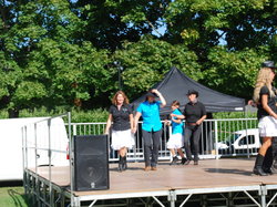 Démo fête patronale à Hauterive