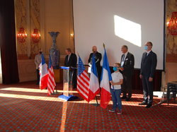 Mairie - inauguration France Etats Unis